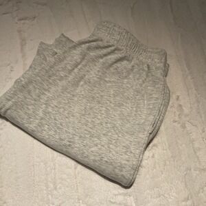 Darong Womens Heathered Gray Draw String Sweatpants Size M